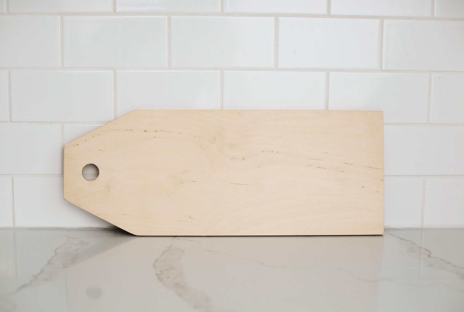 Door Tag Shaped Blank - 18" Tall - Blank Supply