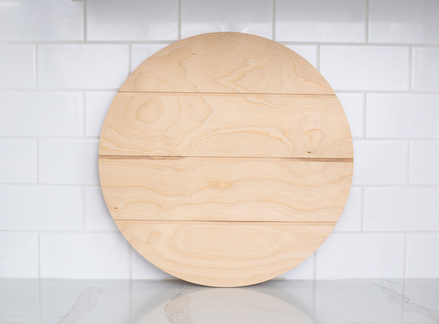 Shiplap Wood Round - Blank Supply