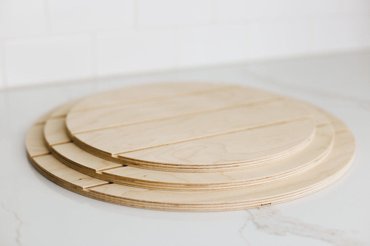 Shiplap Wood Round - Blank Supply