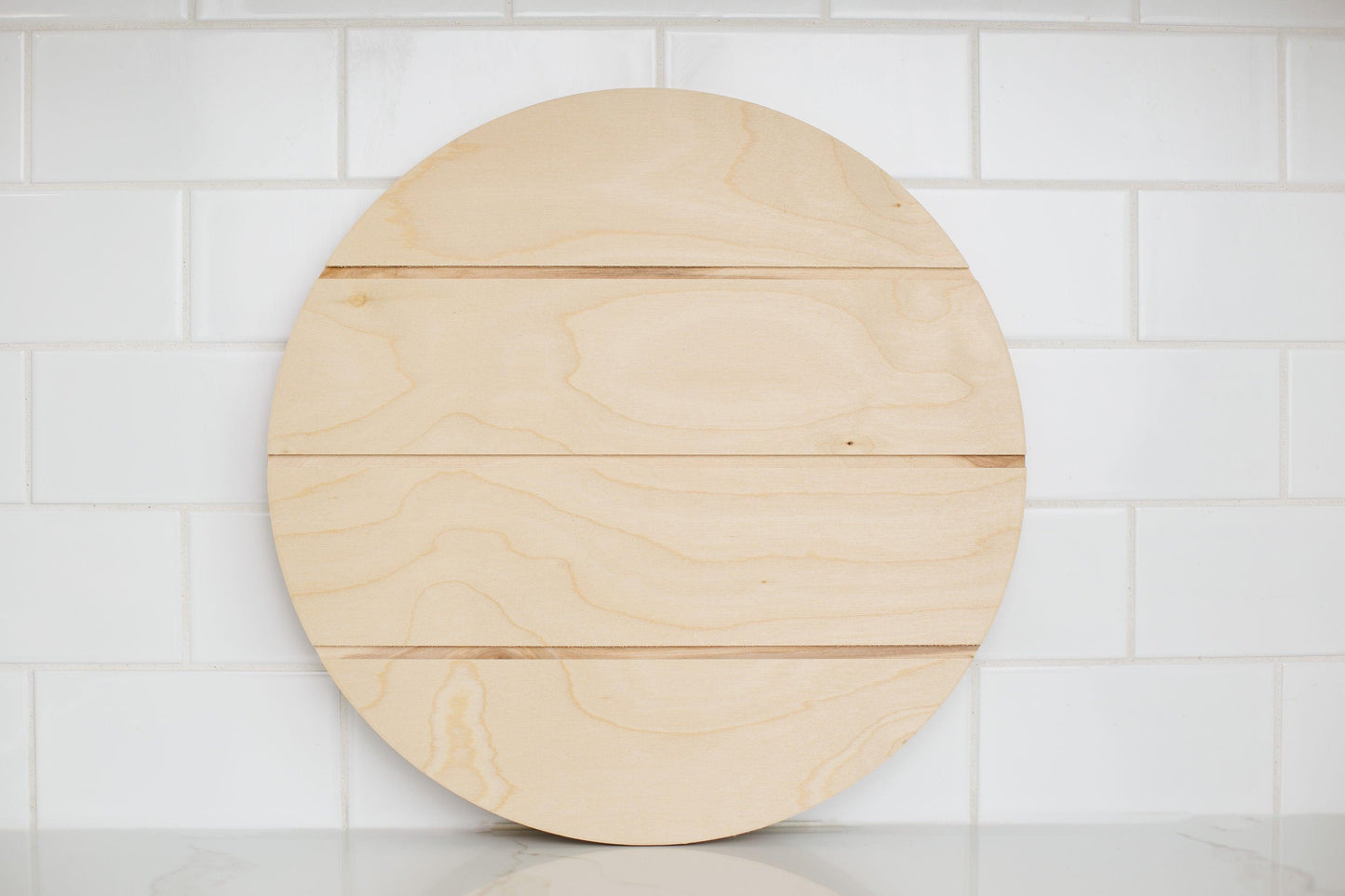 Shiplap Wood Round - Blank Supply