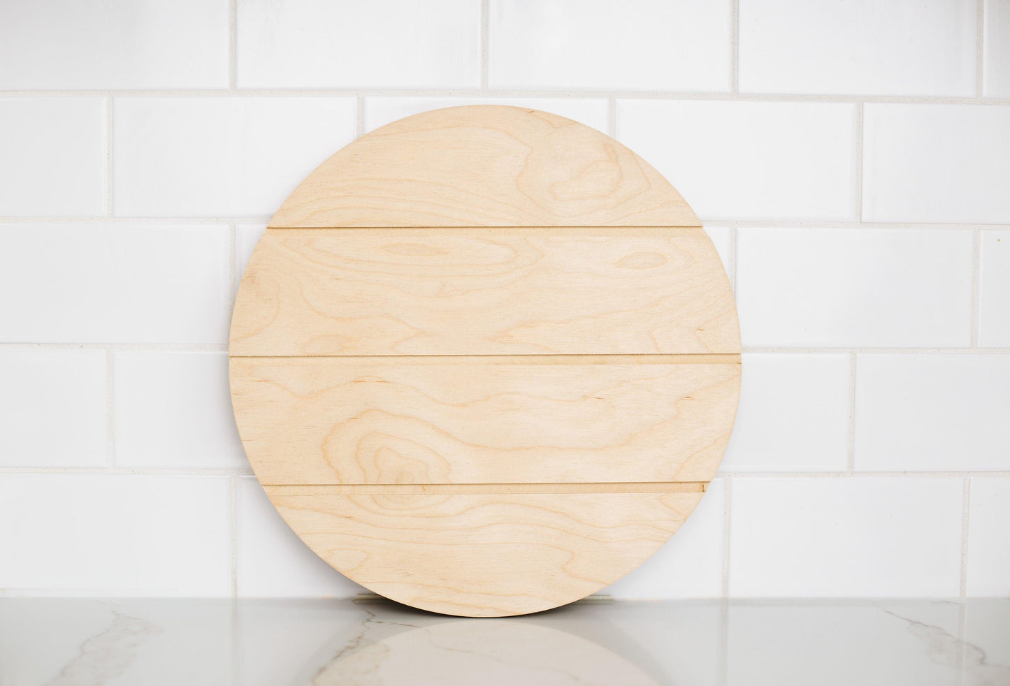 Shiplap Wood Round - Blank Supply