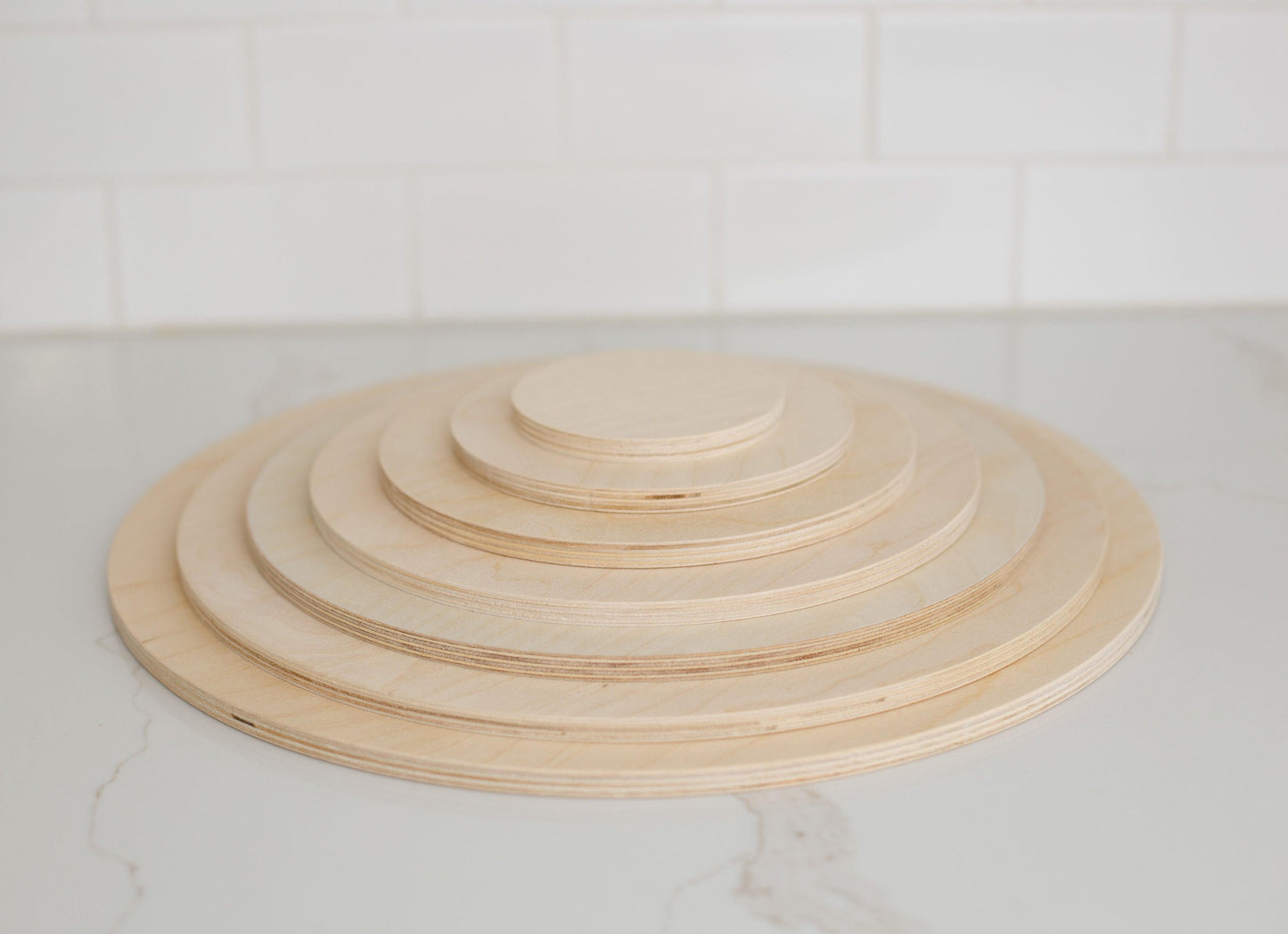 Classic Wood Round - Blank Supply