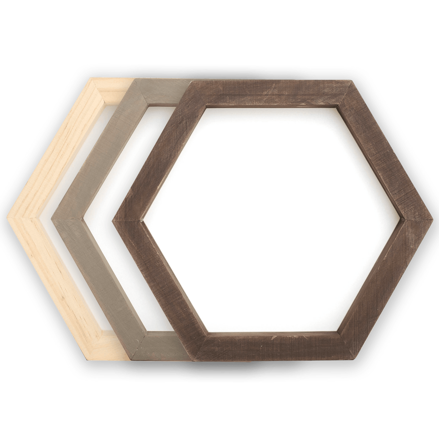 Blank Hexagon Farmhouse Sign - Blank Supply