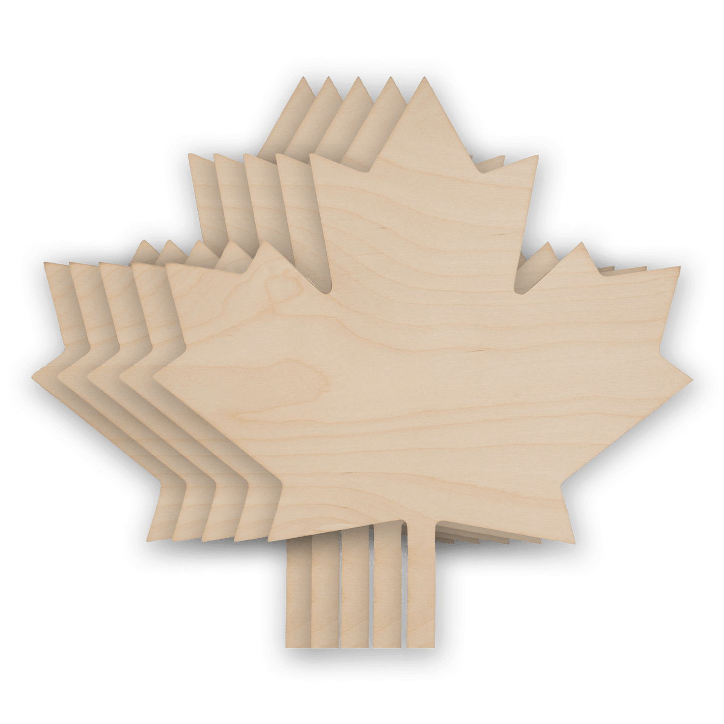 5-PACK & SAVE! - Maple Leaf Shaped Shaped Blank - 14" Wide - Blank Supply