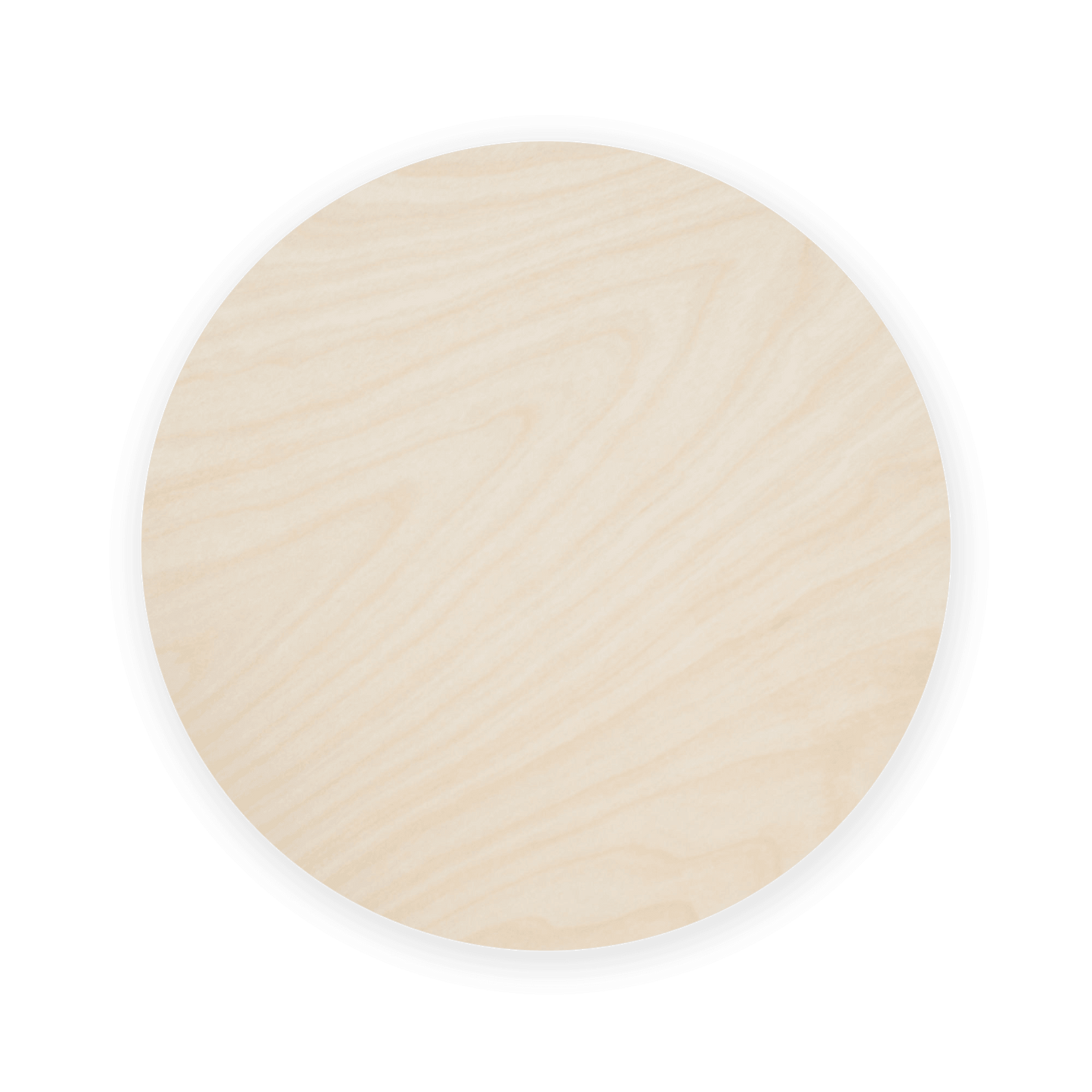 Classic Wood Round - Blank Supply