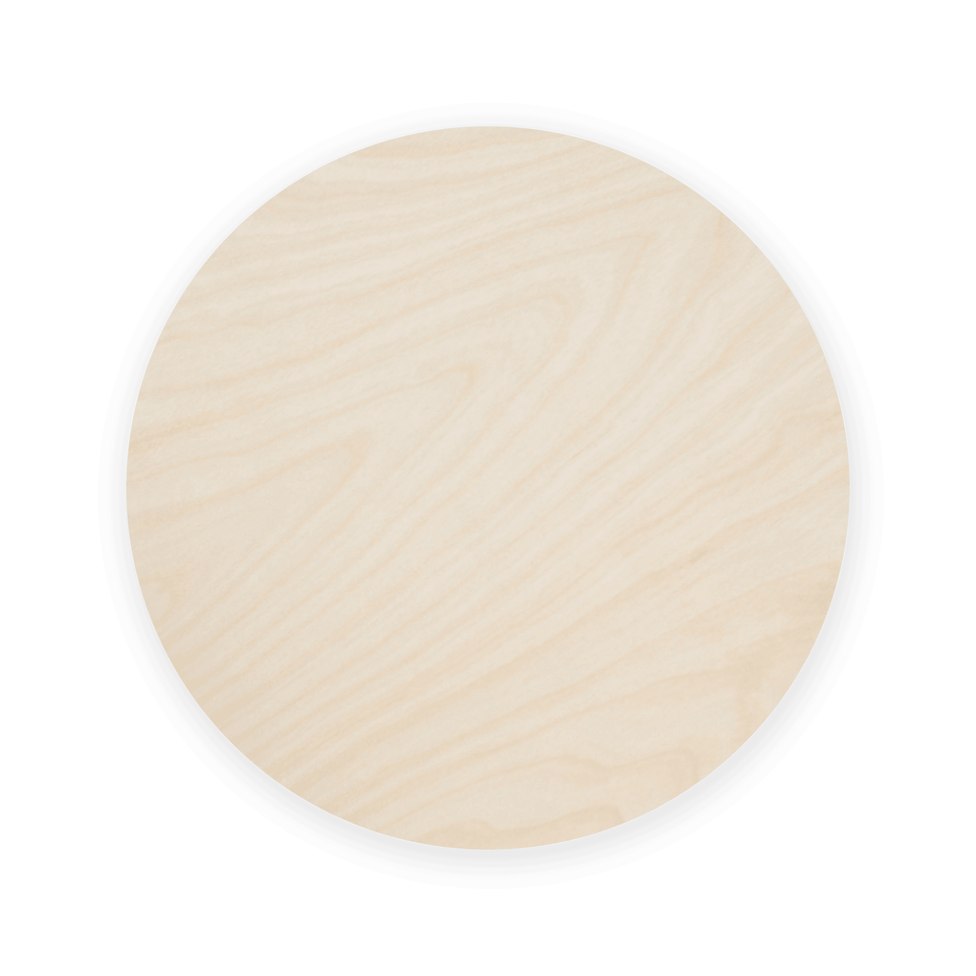 Classic Wood Round - Blank Supply