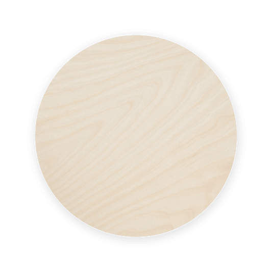 Classic Wood Round - Blank Supply