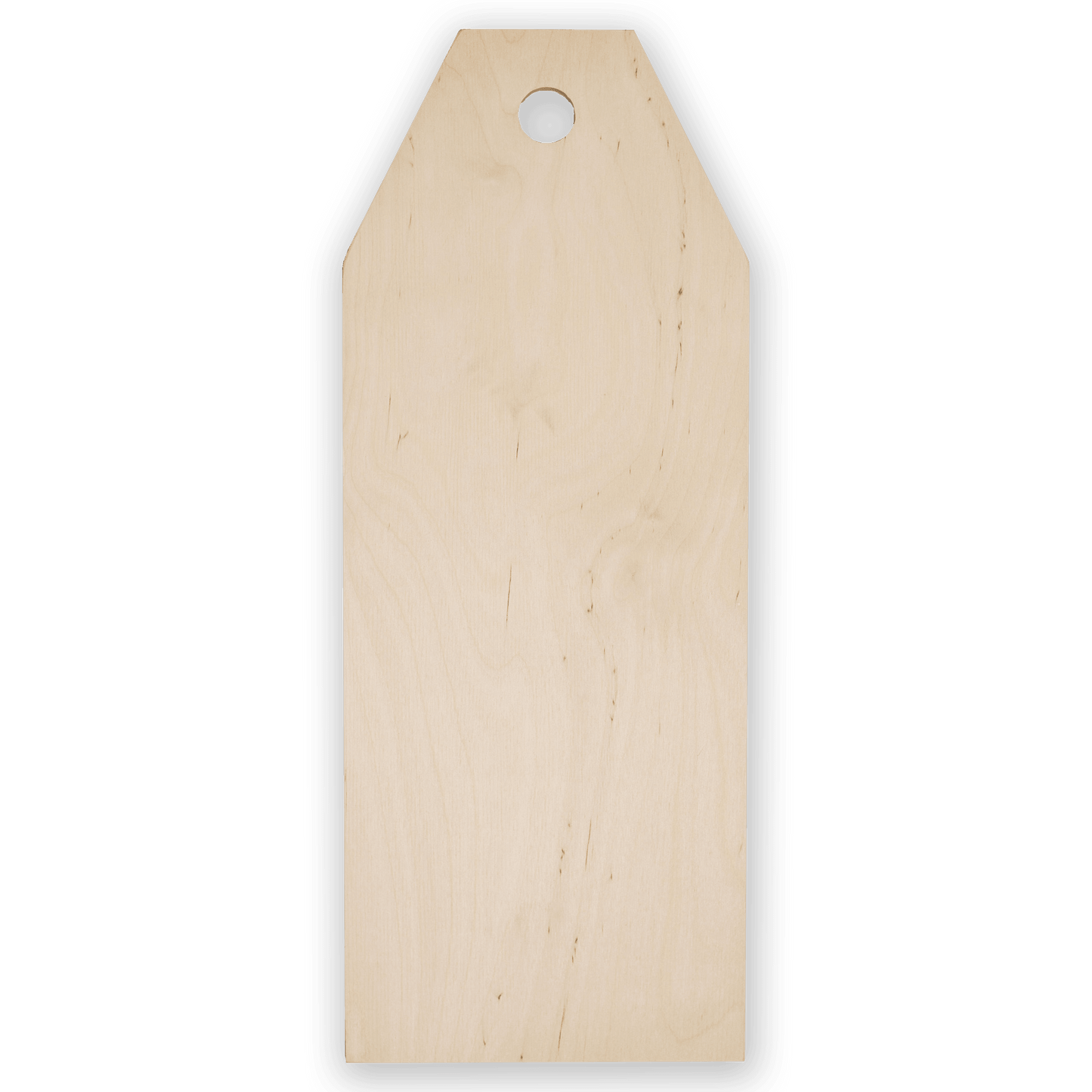 Door Tag Shaped Blank - 18" Tall - Blank Supply