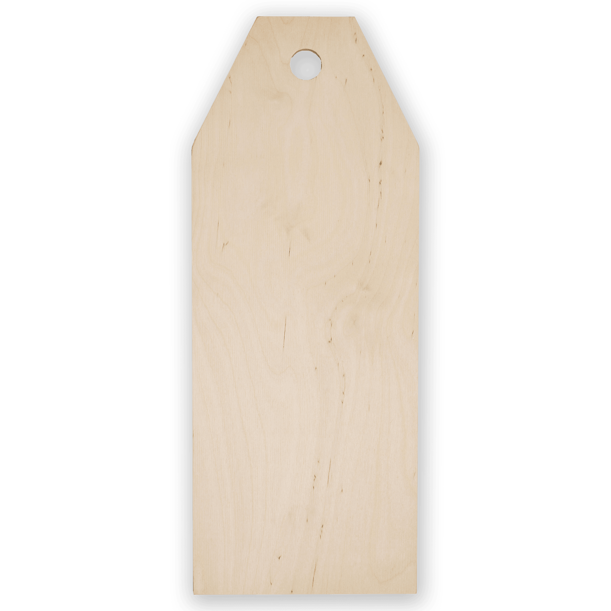 Door Tag Shaped Blank - 18" Tall - Blank Supply