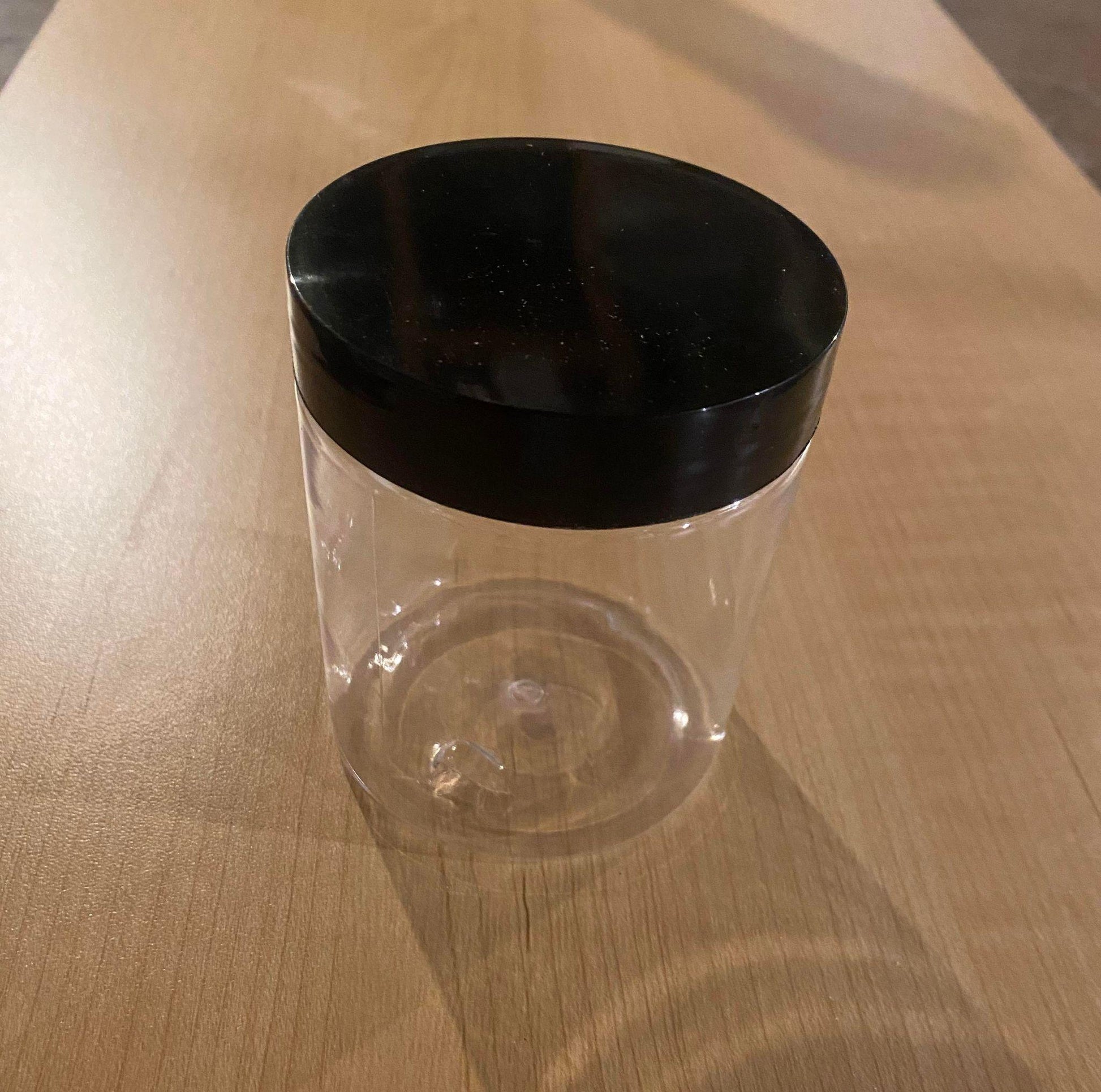 Plastic Jar 250 ml (8 oz) with Cap and Liners - Blank Supply