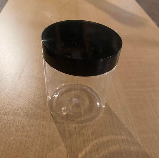 Plastic Jar 250 ml (8 oz) with Cap and Liners - Blank Supply