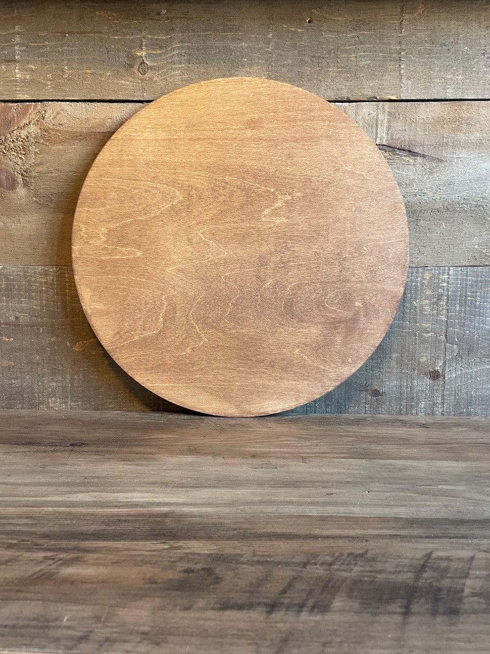 Pre-Stained Classic Wood Round
