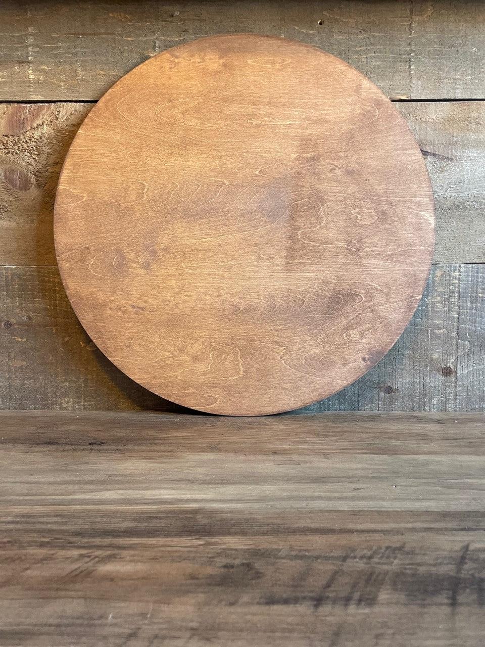 Pre-Stained Classic Wood Round