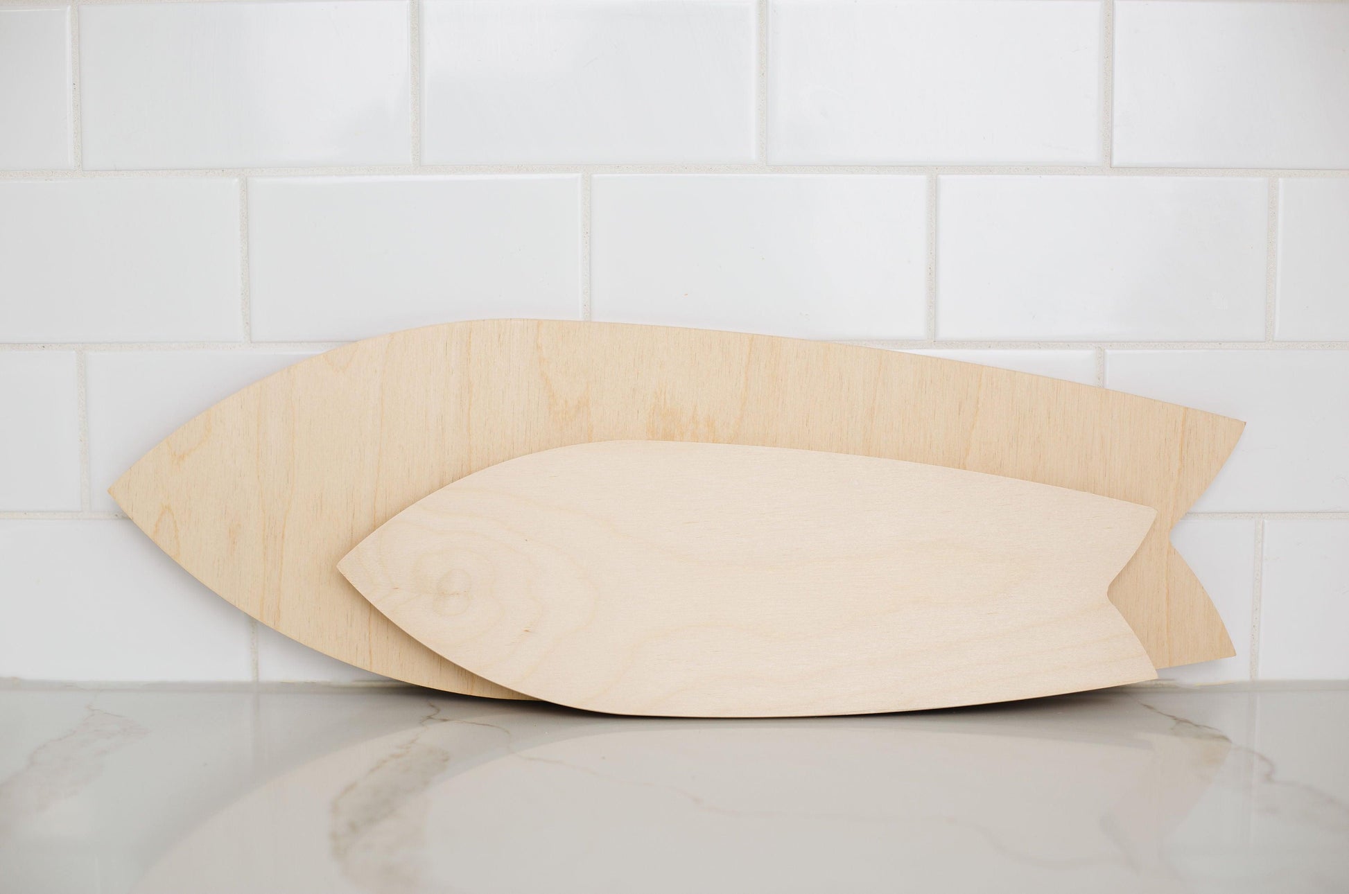Surf Board Shaped Blank - 14" Tall - Blank Supply