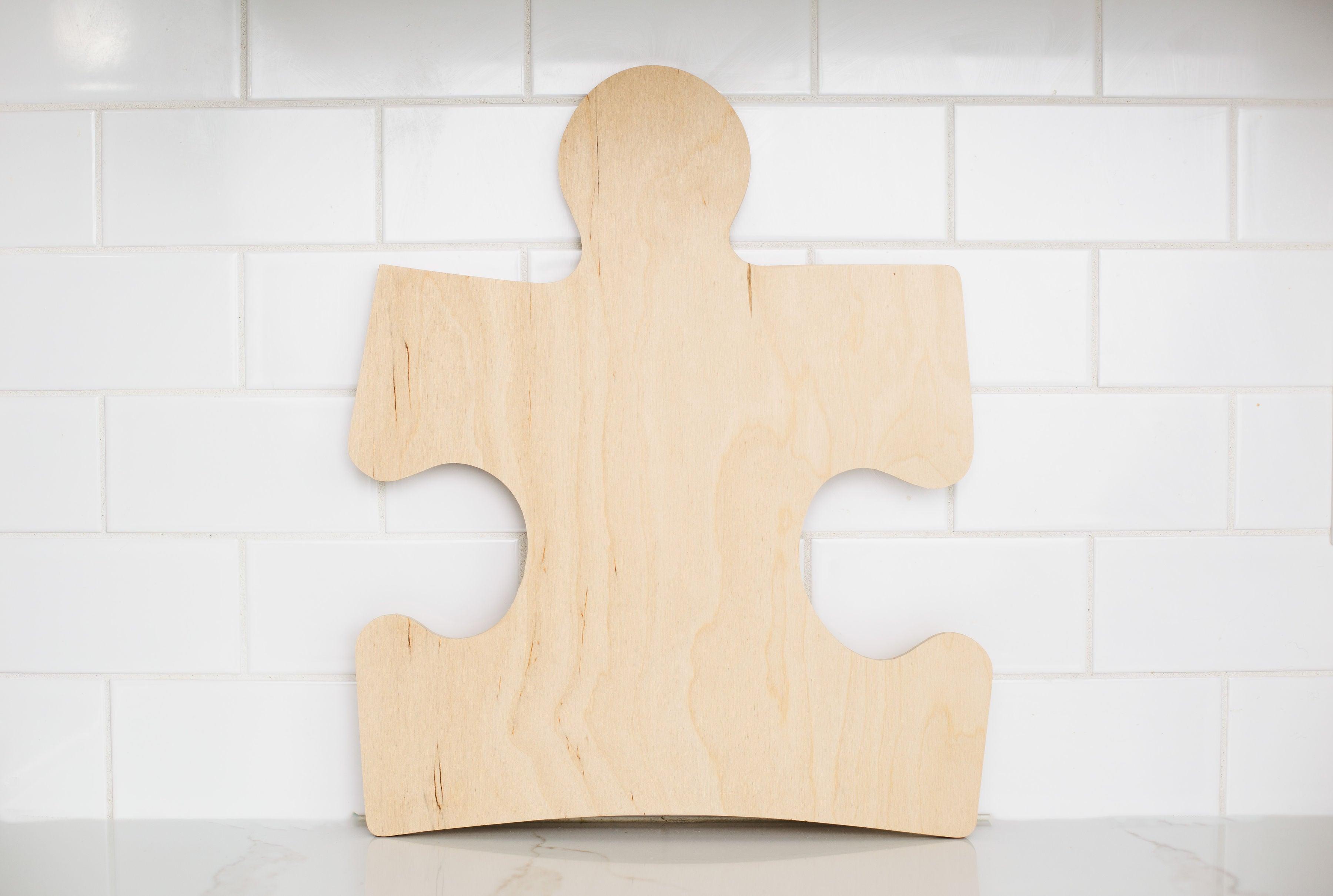 Puzzle Shaped Blank - 16" Tall - Blank Supply
