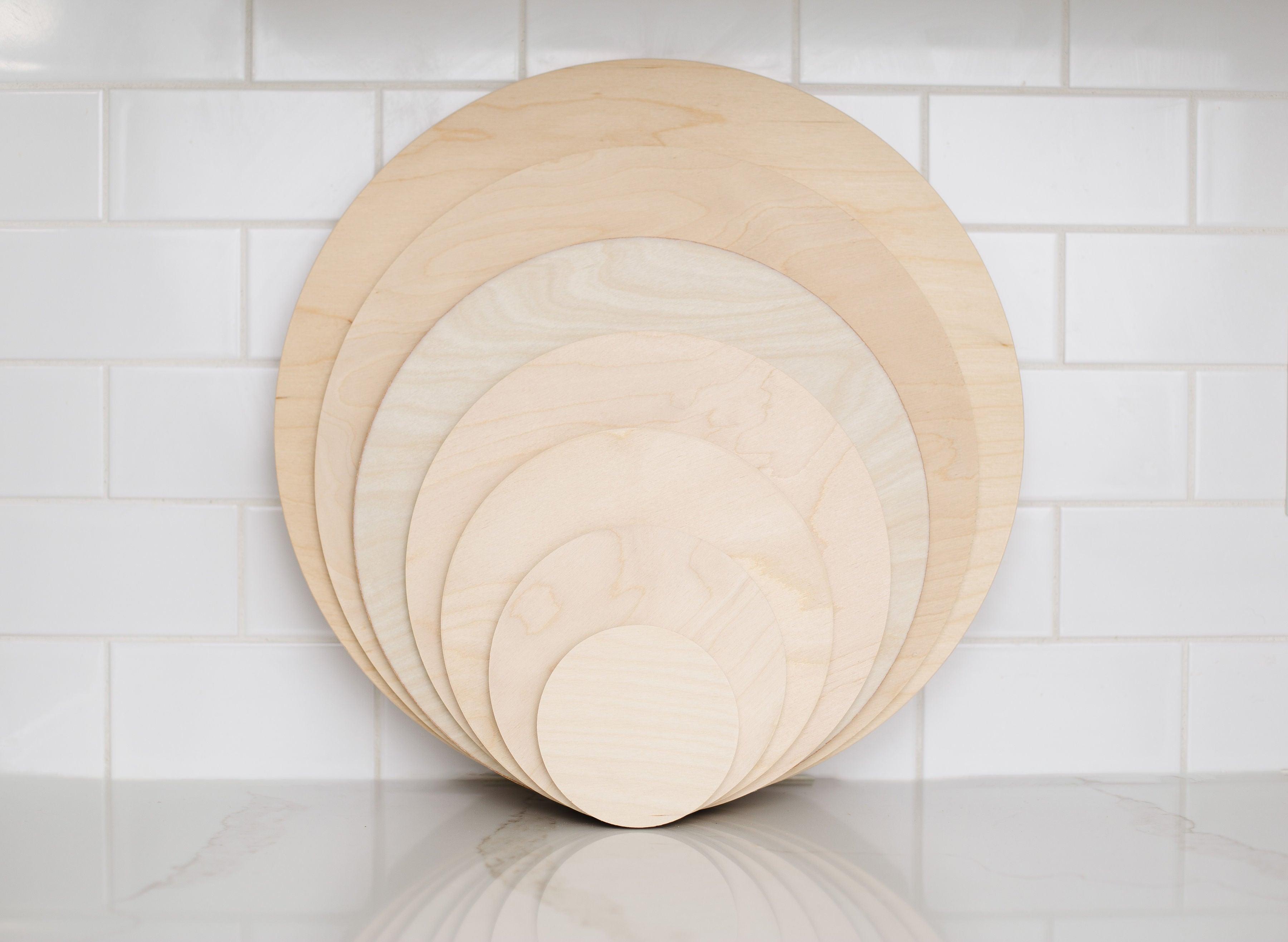 Classic Wood Round - Blank Supply