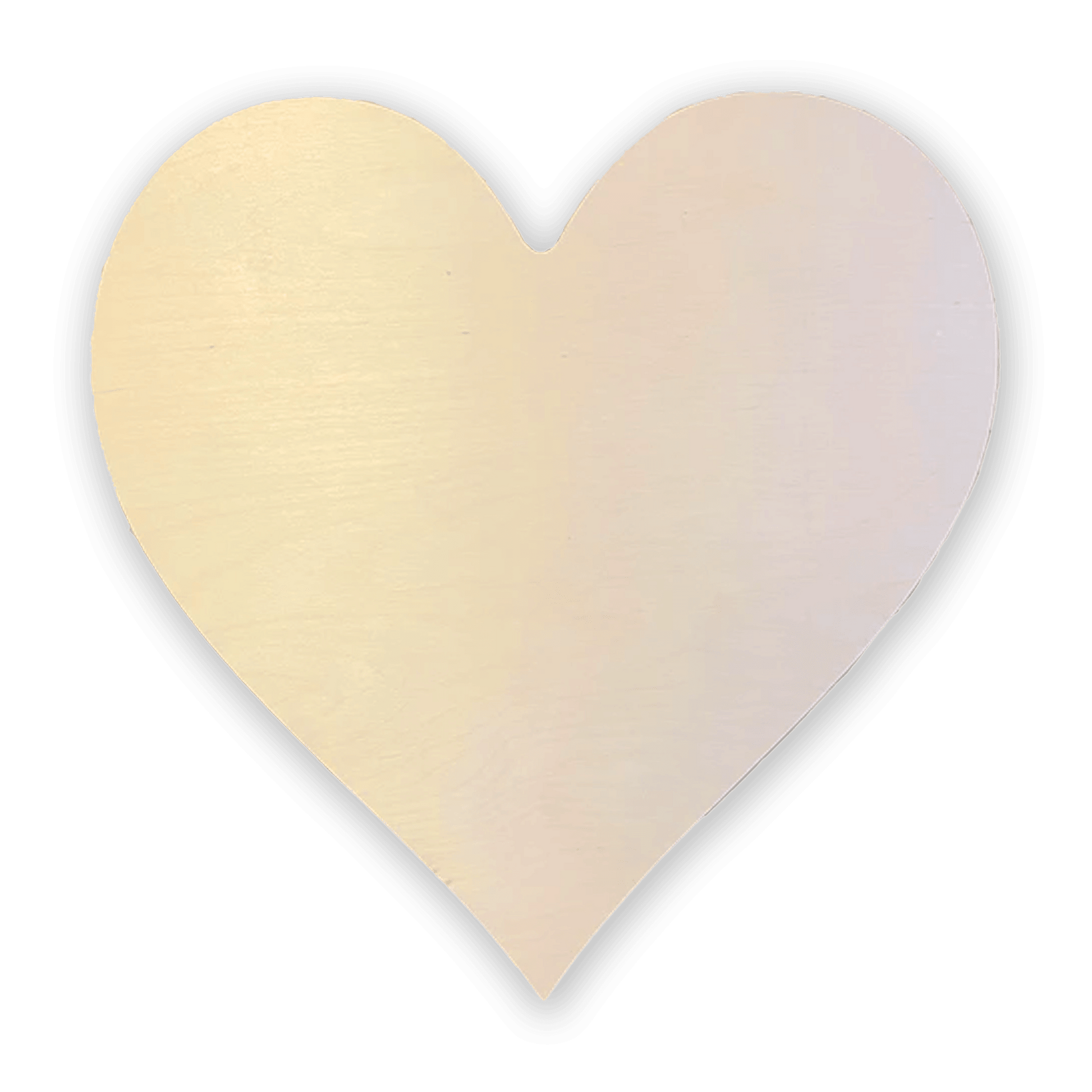Heart Shaped Blank - 12” Tall - Blank Supply