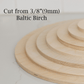 5-PACK & SAVE! - Surf Board Shaped Blank (14 or 20") - Blank Supply