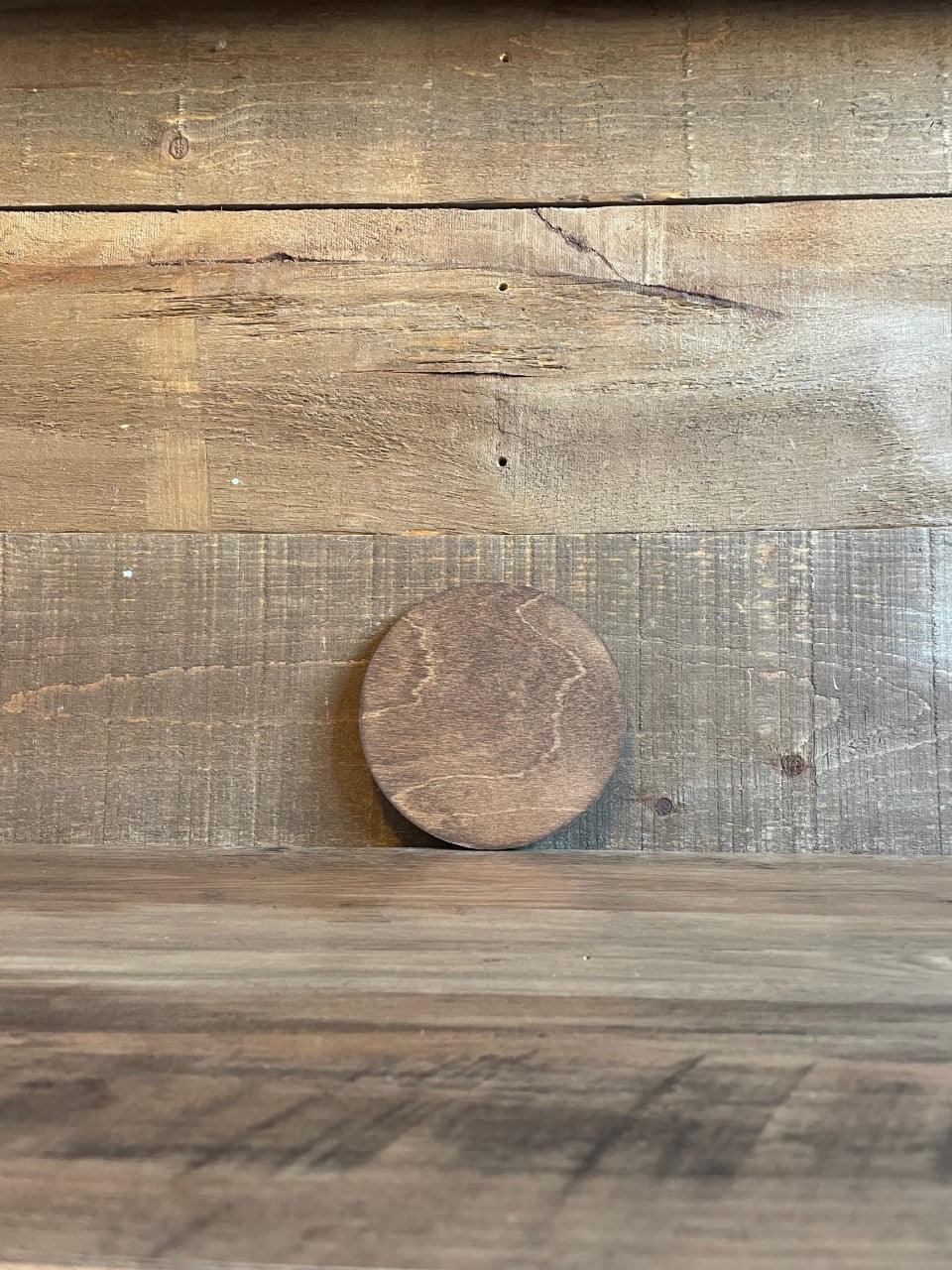 Pre-Stained Classic Wood Round - Blank Supply