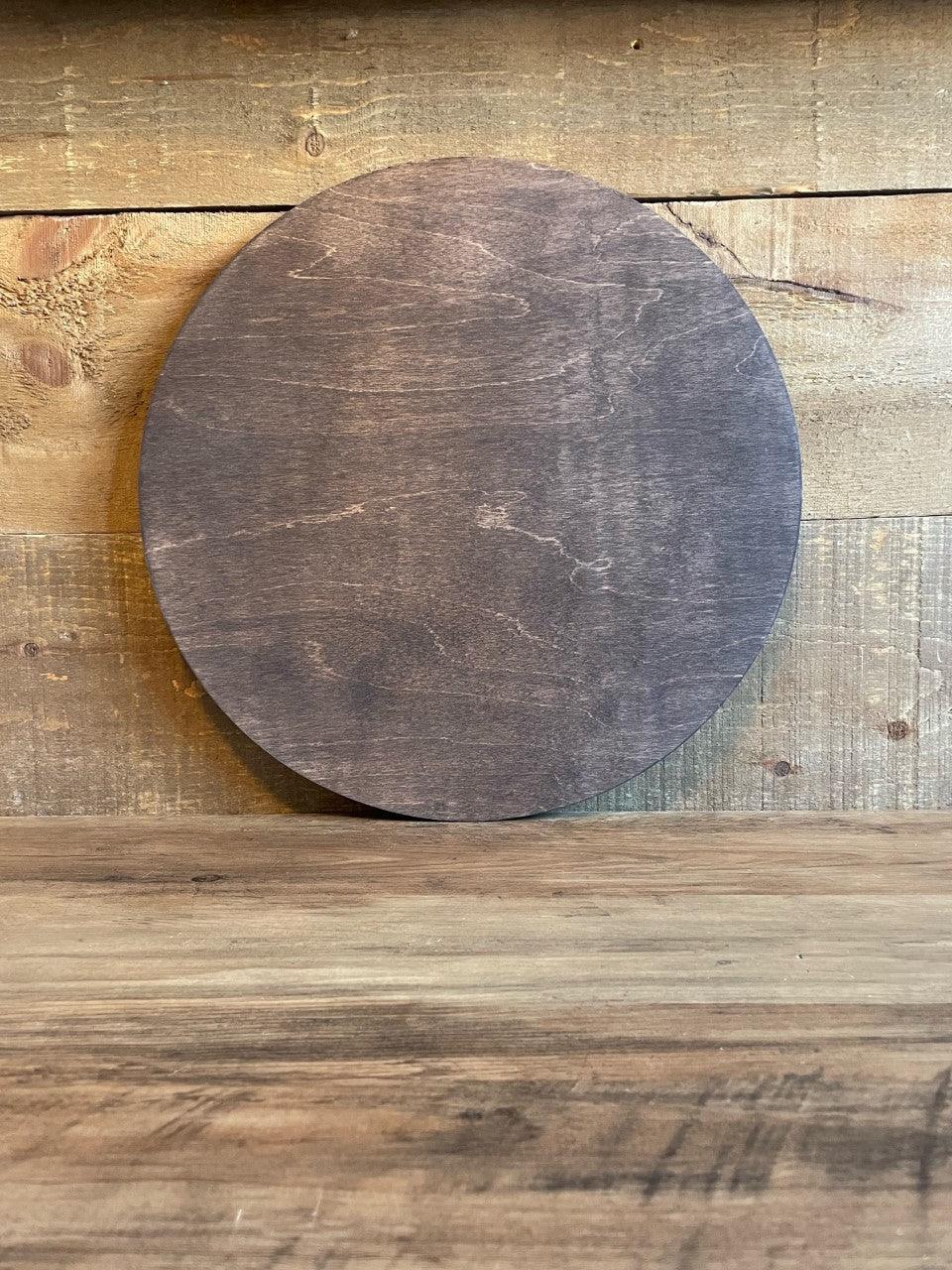 Pre-Stained Classic Wood Round