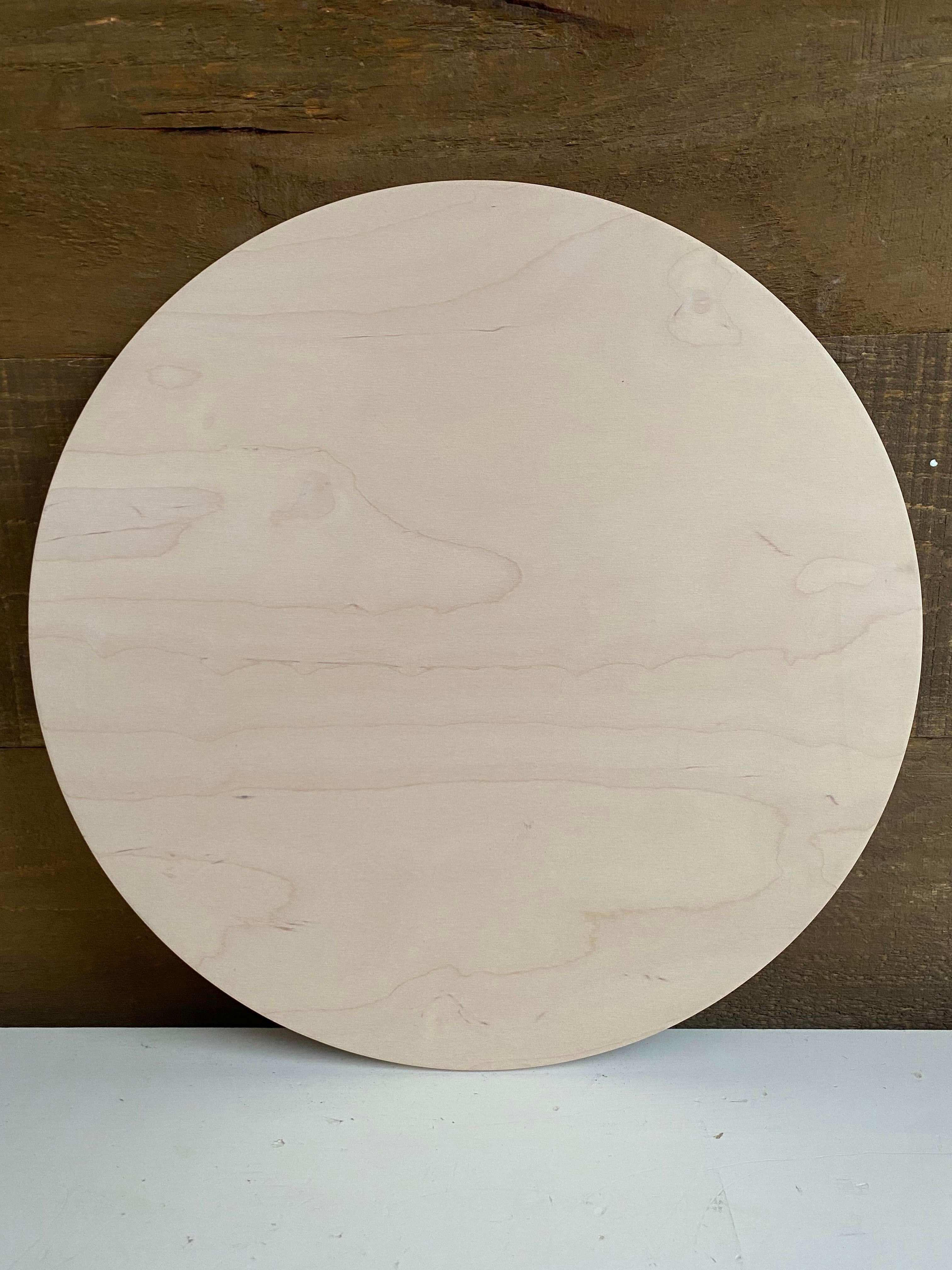 Pre-Stained Classic Wood Round - Blank Supply